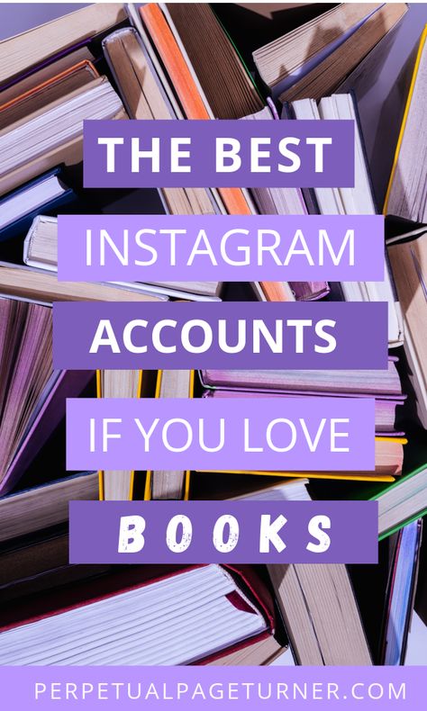 Love books? Always looking for new books to read?   If you are a big reader, you need to absolutely follow these bookish accounts! The world of bookstagram is the place for book lovers and an endless to-be-read list! #books #booklover #bookstagram Ten Instagram, New Books To Read, Book Blogs, Best Books List, Genealogy Book, Bookstagram Inspiration, Read List, Writing Book, Book Smart