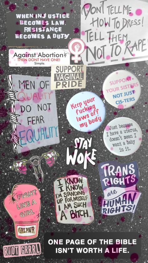 #feminism #riotgrrrl #punk #fuckthepatriarchy Punk Values, Wholesome Punk, Punk Activism, How To Be Punk, Punk Feminism, Riot Grrrl Aesthetic, Punk Quotes, Gutter Punk, Making Pins