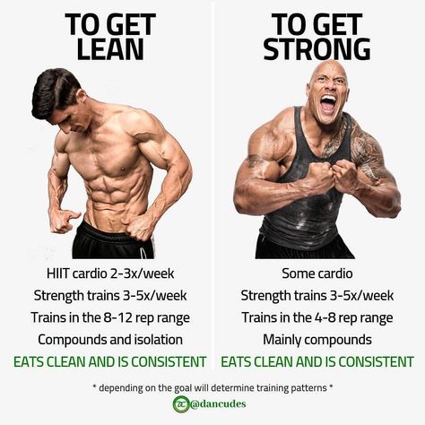 Ben - Minority Fitness on Instagram: “🔥Getting Lean vs Getting Strong🔥by @dancudes - When people start a strength training program, they usually are trying to achieve one of two…” How To Get Lean Women Weight Training, Workout Training Programs At Home, Lean And Strong Workout, Stamina Builder, Lean Women, Weight Training Women, Workout Splits, Strength Training Program, Get Lean