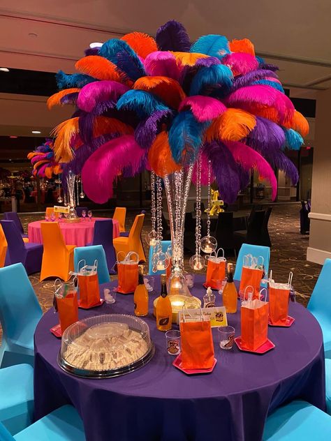 Rio De Janeiro Birthday Party Ideas, West Indian Carnival Theme Party, Carnaval Party Theme, Rio De Janeiro Carnival Party Ideas, Sweet 16 Carnival Theme Party, Rio Carnival Prom Theme, Carnival Festival Decorations, Carribean Carnival Theme Party, Rio Themed Party