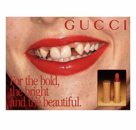 Gucci Campaign, Immaculate Vibes, Ysl Lip, Lipstick Ad, Gucci Makeup, Film Cult, Gucci Beauty, Beauty Rules, Russian Red