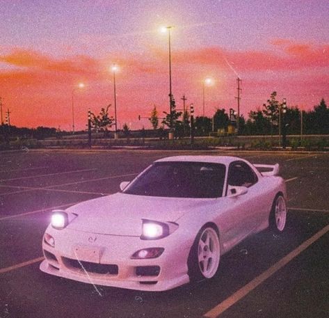 Gta Vi, Mazda Rx 7, Drifting Cars, Car Goals, Street Racing Cars, Rx 7, Big Car, Mazda Rx7, Pink Car