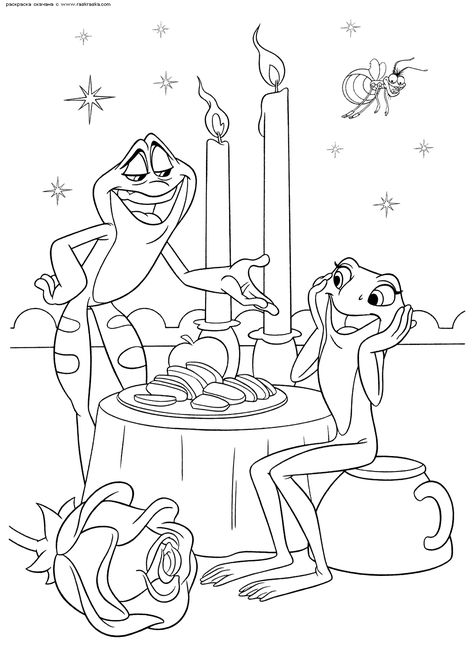 Disney Princess And The Frog, Princess And Frog, Frog Coloring, Frog Coloring Pages, Disney Princess Coloring Pages, Princess Coloring Pages, Disney Colors, Princess And The Frog, Princess Coloring