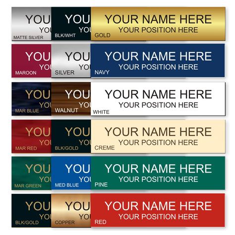 Home name plates ideas