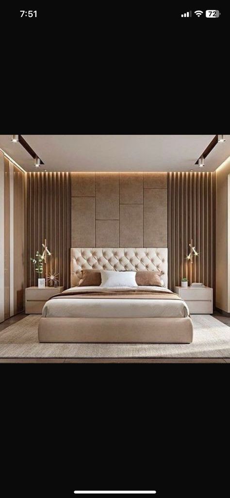 Latest Bed Back Designs Modern, Expensive Bedroom Luxury Modern, Amritpal Singh, बेडरूम डिजाइन, Unique Bedroom Design, Stylish Bedroom Design, Bedroom Interior Design Luxury, Modern Luxury Bedroom, Modern Bedroom Interior