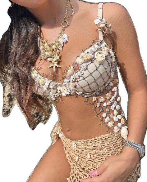 Siren Costume, Mermaid Halloween Costumes, Mermaid Bra, Hot Halloween Outfits, Pause Button, Mermaid Halloween, Fest Outfits, Most Paused Movie Scenes, The Pause