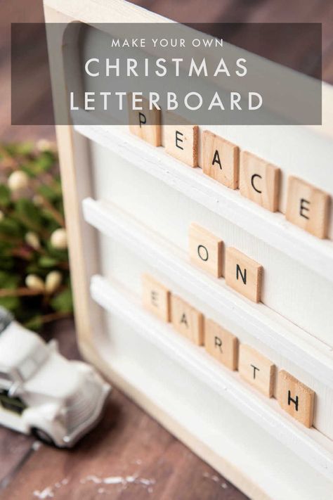 Diy Letterboard, Diy Wood Letter Board, Christmas Peg Board Quotes, Christmas Tree Letterboard, Christmas Puns Funny Letter Board, Diy Wooden Letter Board, Christmas Crafts Diy Kids, Christmas Tree In Basket, Christmas Crafts Diy Gifts