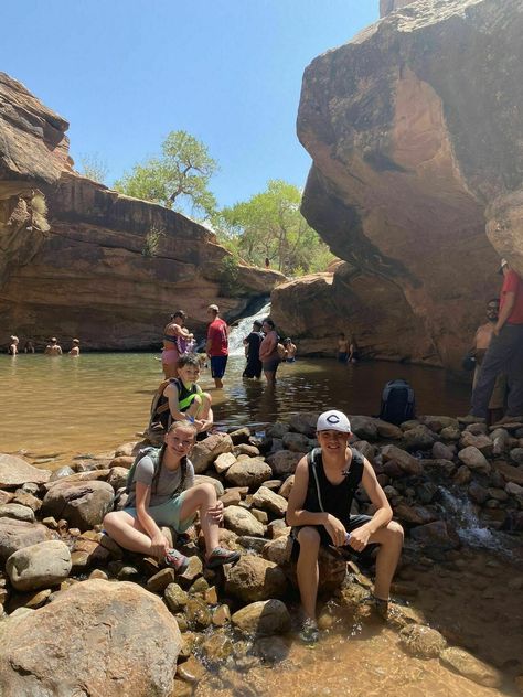 Mill Creek Trail - Utah | AllTrails Small Waterfalls, Flash Flood, Flood Warning, Swimming Hole, Higher Ground, Moab Utah, Small Waterfall, Mill Creek, Swimming Holes