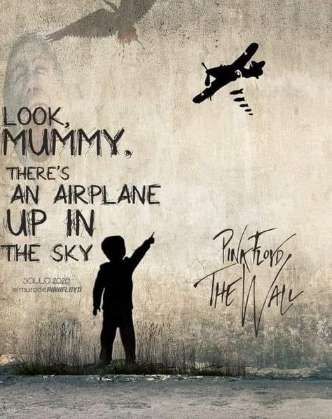 Goodbye Blue Sky, Pink Floyd Art, Pen Art Work, Music Pics, Roger Waters, David Gilmour, Lost Soul, Music Film, Good Thoughts Quotes