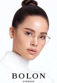 🌿 Elegant Rimless Eyeglasses: Sleek and Sophisticated! 😎👓 Bolon Eyewear Glasses, Rimless Glasses Women, Makeup With Glasses, Clear Glasses Frames Women, Glasses Women Fashion Eyeglasses, Glasses For Oval Faces, Bad Eyesight, Glasses Inspo, Cute Glasses Frames