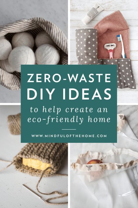 If you want to become more sustainable, start focusing on reusing items as much as possible. And instead of buying new zero-waste products, make your own! These zero-waste DIY ideas for reusable products will help you transition to a more eco-friendly and plastic-free lifestyle. #zerowaste #DIY #sustainable #plasticfree #mindfulofthehome #ecofriendly #zerowasteliving #sustainability Sustainable Diy, Waste Free Living, Reusable Products, Zero Waste Swaps, Environmentally Friendly Living, Emprendimiento Ideas, Eco Friendly Diy, Zero Waste Kitchen, Free Lifestyle