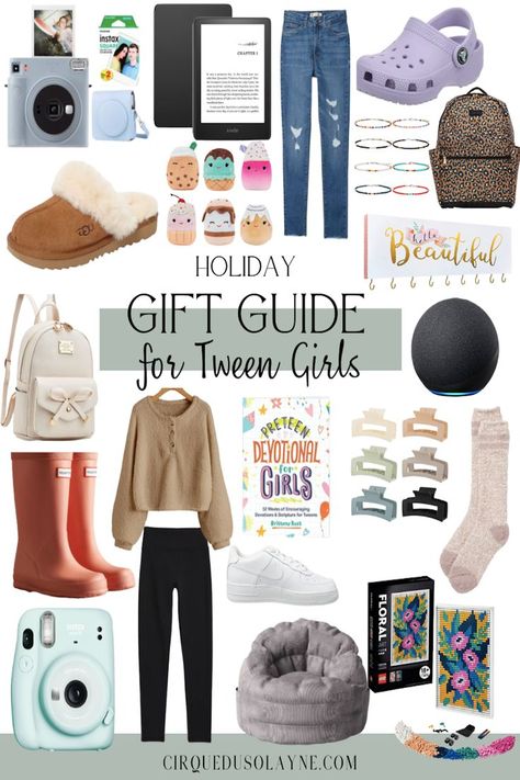 The Ultimate Gift Guide for the Tween Girl Pre Teen Gift Ideas, Preteen Girl Gift Ideas Christmas, Middle School Gift Ideas, Middle School Fashion 2023, Preteen Christmas Gifts Girl, Preteen Gifts Girls, Middle School Gifts, Gifts For Preteens, Girls Christmas Gifts 10-12