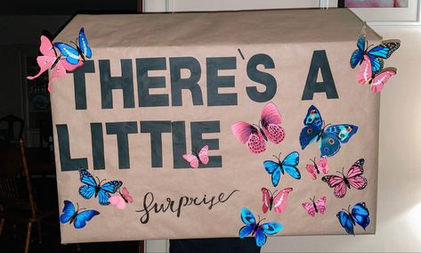 Butterfly Theme Gender Reveal, Butterfly Gender Reveal Ideas, Butterfly Gender Reveal Party, Spring Gender Reveal Ideas, Butterfly Gender Reveal, Sisterhood Retreat, Gender Reveal Diy, Gender Reveal Themes, Gender Reveal Ideas