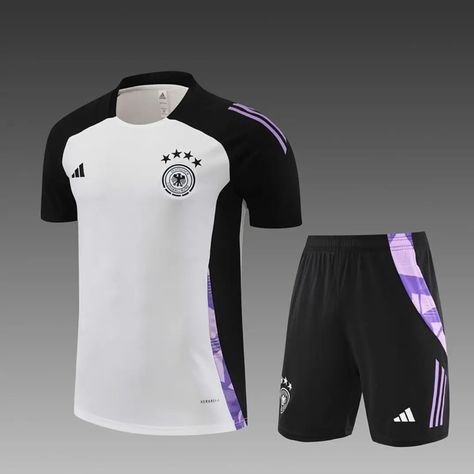 Germany Kits 🇩🇪 Germany Kit, Soccer, Germany, Dress Outfits, Football, Collage, Pins, Quick Saves, American Football