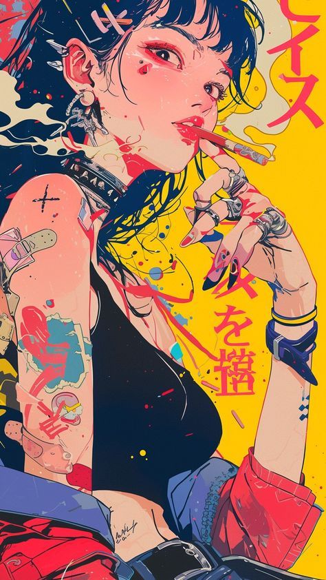 ポップアート ポスター, Japanese Pop Art, Pop Art Illustration, Japon Illustration, Abstract Art Wallpaper, 캐릭터 드로잉, Pop Art Wallpaper, Anime Artwork Wallpaper, Wallpapers Iphone