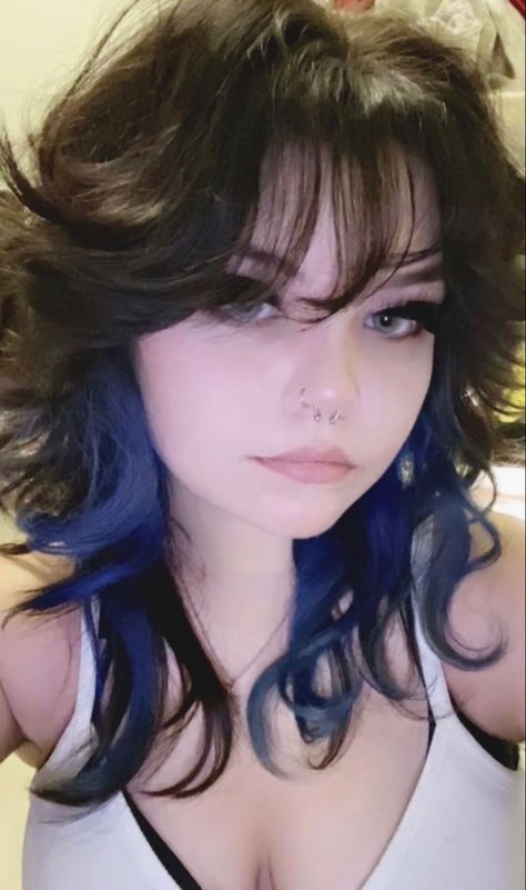 Short Grunge Hair, Goth Hair, Dyed Hair Inspiration, Hair Inspiration Short, Frizz Free Hair, Alt Style, Wolf Cut, Emo Hair, Alternative Hair