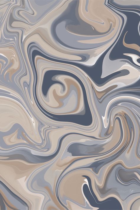 A swirl of Jupiter’s storms in beige and blue, featuring the eye of the storm! 70s Swirl Pattern, 80s Sketch, Liquid Aesthetic, Aesthetic Trippy, Natural Contemporary, Swirly Pattern, Collage Pics, Marble Resin, Swirl Art