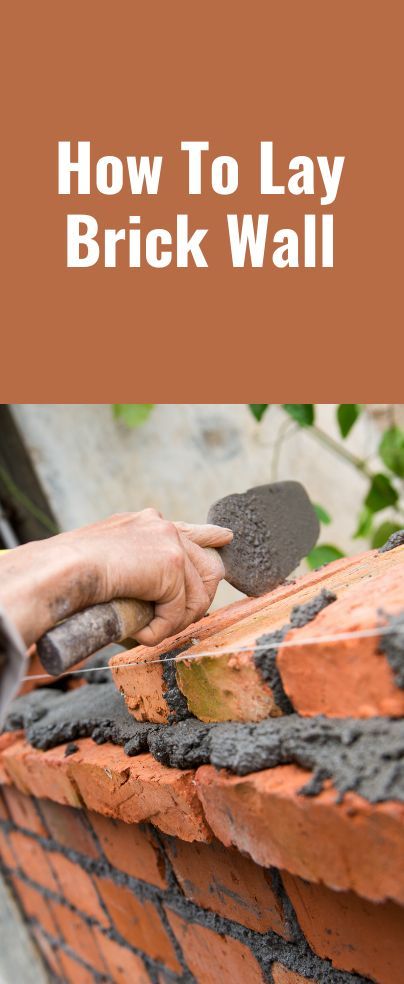 Bricklaying is considered as one of the foremost construction skills that had traversed India over 5,000 years ago and remains relevant until this day. The colossus-like dominance of this construction technique has made it the pride of many homeowners that are looking for how to lay brick wall in their homes. The employment of the services of a bricklayer could be the perfect step, but if you’re looking at it from a Do-It-Yourself (DIY) perspective, then you need to be cautious while at it. How To Lay Brick, Diy Outdoor Projects, Cheap Remodel, Diy Brick Wall, Spanish Farmhouse, Pvc Greenhouse, Paving Ideas, Brick Steps, Brick Laying