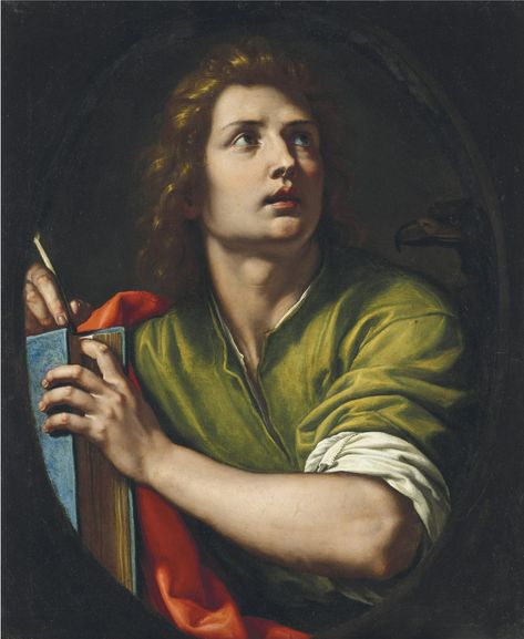 St John The Evangelist, Old Master Paintings, Apostle John, Master Paintings, John The Evangelist, Rennaissance Art, Italian Painters, Book Of Revelation, Biblical Art