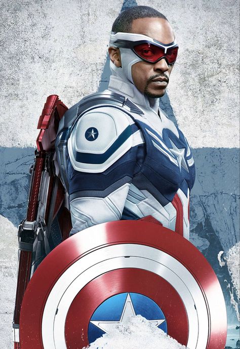 Falcon Captain America, Captain America Sam Wilson, Captain America Falcon, Falcon Marvel, Captain America Wallpaper, Avengers Film, Arte Nerd, Falcon And The Winter Soldier, Sam Wilson