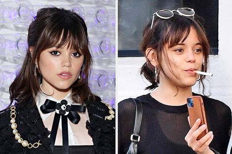 Jenna Ortega Haircut, Jenna Ortega Style, Jenna Ortega Hair, Dakota Johnson Aesthetic, Jenna Ortega Instagram, Jenna Ortega Aesthetic, Shannyn Sossamon, Female Celebrity Crush, Liminal Space