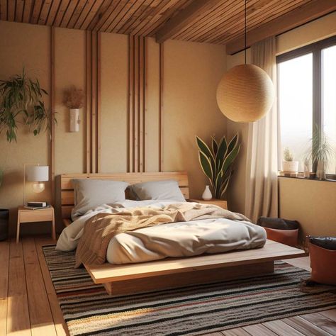 How to Design a Zen Retreat in Your Japandi Small Bedroom • 333+ Inspiring Lifestyle Ideas Bedroom Inspirations Japanese Style, Japanese Zen Bedroom Ideas, Japandi Master Bedrooms Decor, Small Japanese Bedroom, Japan Bedroom Aesthetic, Japanese Zen Interior Design, Japan Style Bedroom, Compact Bedroom Ideas, Japandi Small Bedroom