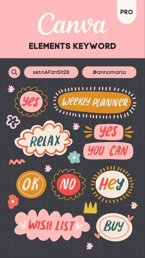 Canva elements keyword - Stickers for Digital Ipad Essentials, Planner And Journal, Wedding Planner Binder, Keyword Elements Canva, Canva Elements Keyword, Groovy Font, Email Marketing Template, Canvas Learning, Creative Planner