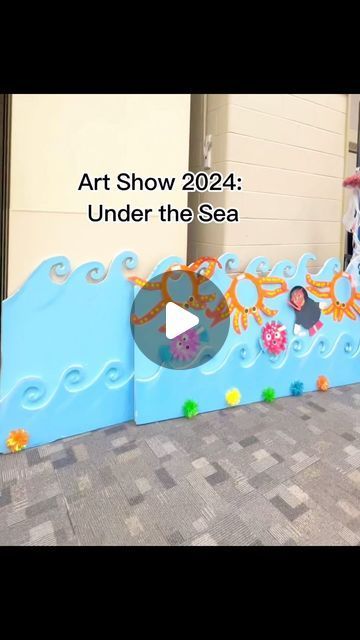 The Preschool at DUMC on Instagram: "Art show 2024 is in the books! Your kids worked so hard on all their projects and we couldn’t be more proud! Keep an eye out for videos showcasing each art show theme! 🖼️ 🎨   Up first- Under the Sea! 🌊 🪸   #art #kidart #artshow #prek #preschool #kindergarten #teach #teacher #teachers #underthesea #kidcrafts #ocean #oceancreatures" Under The Sea Animals, Ocean Theme Preschool, Under The Sea Theme, Sea Theme, World Crafts, Sea Art, Ocean Themes, Ocean Creatures, Ocean Animals