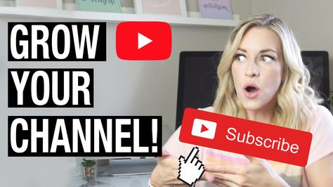 How to Get Your FIRST 100 SUBSCRIBERS on YouTube (7 Tips to GROW Your YouTube Channel FAST in 2020!) // This advice for new YouTubers will teach you how to grow your YouTube channel so that you get more subscribers and views, helping you be eligible for monetization. As a new YouTuber, it seems like no one is watching you videos and can be frustrating not knowing how to grow on YouTube. How To Grow Your Yt Channel, Youtube Time To Post, How To Get Youtube Subscribers, Workout To Lose Leg Fat Fast, Youtube To Watch, How To Youtube, How To Get Views On Youtube, Screentime Hacks, How To Get More Views On Youtube