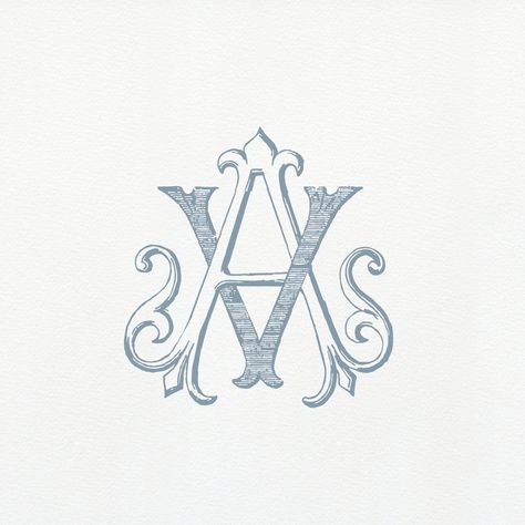 AV Vintage Monogram * VA duogram * AV Classic Wedding Monogram * Interlocking Two Letter Monogram #logobrand At Monogram, Couple Monogram Design, Two Letter Monogram, Wedding Card Design Indian, Gold Png, Vintage Letters, Bespoke Invitations, Couples Monogram, Black Png