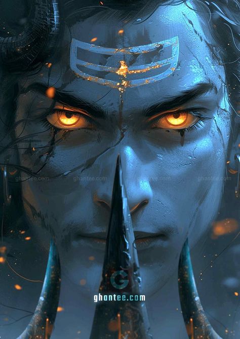 Romantic Night Images, Lord Shiva Face, Shiva Face, Bhagwan Shiv, Shiva Angry, Hinduism History, Shiva And Parvati, Bhole Nath, Deer Photography