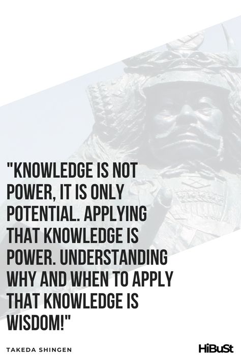 "Knowledge is not power, it is only potential. Applying that knowledge is power. Understanding why and when to apply that knowledge is wisdom!" #quotes #history #strategy #leader Gaining Knowledge Quotes, Information Is Not Knowledge, Half Knowledge Is Dangerous Quotes, Knowing Your Power Quotes, Knowledge Power Quotes, Educate Yourself Quotes Knowledge, Amazing Leader Quotes, Information Is Power, Knowledge And Wisdom Quotes