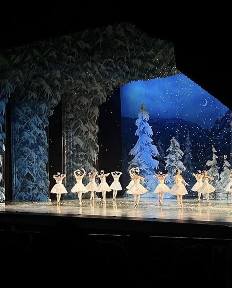 Nutcracker Astetic, Nutcracker Theater, The Nutcracker Art, The Nutcracker Aesthetic, The Nutcracker Ballet, Snow Theme, Winter Things, I Love Winter, Ballet Core