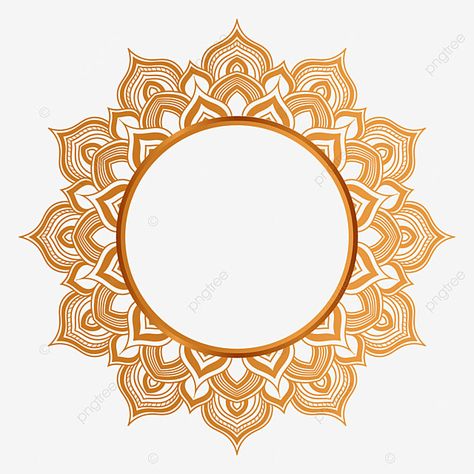 Golden Circle Logo, Circular Design Pattern, Golden Chakra, Cdp Background, Christmas Graphics Free, Golden Border Png, Buddha Vector, Golden Circle Frame, Bff Cards