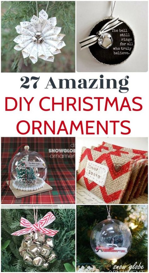 Handmade Christmas Gifts Diy, Easy Diy Christmas Ornaments, Easy Christmas Ornaments, Christmas Crafts To Sell, Diy Christmas Ornaments Easy, Diy Christmas Ornament, Diy Christmas Tree Ornaments, Homemade Ornaments, 12 December