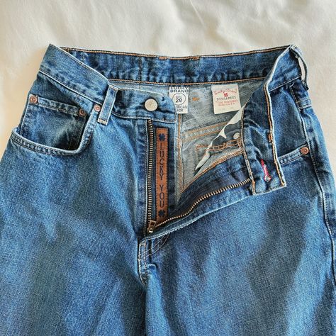 AVAILABLE Vintage lucky brand jeans Size 26” waist, 10”rise, 40” hips, 31” in seam $65 Comment “I want it” or dm me if you would like to buy these jeans 💙 Lucky You Jeans, Lucky Jeans, Lucky You, Lucky Brand Jeans, Brand Jeans, Dm Me, Lucky Brand, Mood Board, I Want