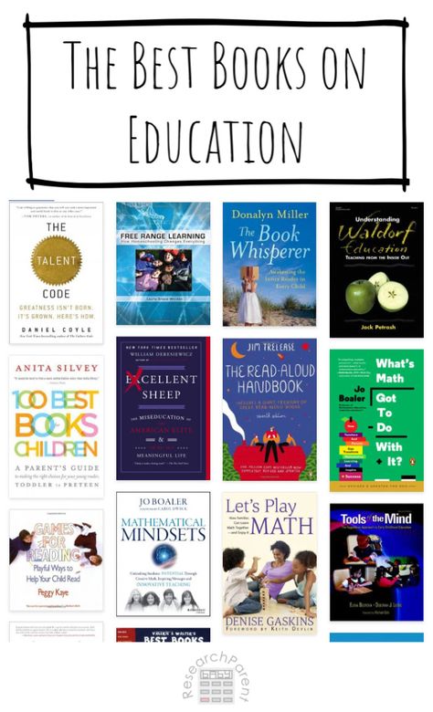 Great books for parents or teachers interested in learning more about a child's educational development.  via @researchparent Books About Education, Educational Books For Adults, Best Audible Books, Books For Parents, Books For Teachers, Easy Chapter Books, Best Parenting Books, Philosophy Of Education, Early Childhood Teacher