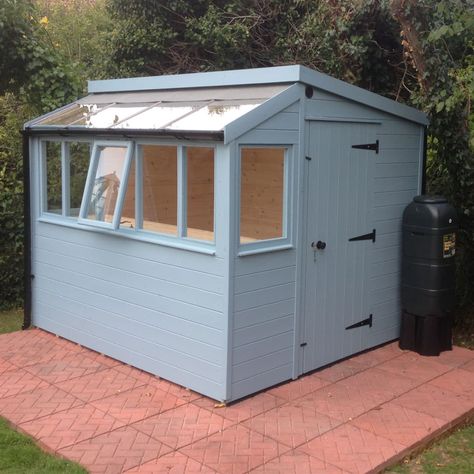 Diy Shed Greenhouse Combo, Small Greenhouse Shed Combo, Garden Potting Shed Ideas, Garden Shed And Greenhouse Combo, Green House Shed Combo, Shed And Greenhouse Combo, Woodshed Plans, Garden With Shed, Potting Shed Ideas