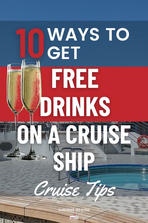 Want to learn how to get free champagne or wine on a cruise? Here is a cruise hack to save you money! Find out how to get free drinks on the cruise ship! Get 10 cruise tips on where to go to get free wine and free champagne on the cruise! How To Sneak Alcohol On A Cruise, Cruise Packing List Caribbean, Alaska Cruise Packing List, Caribbean Cruise Packing, Alaska Cruise Packing, Going On A Cruise, Cruise Ideas, Cruise Essentials, Mexico Cruise