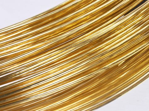 9ct DF Yellow Round Wire 0.80mm Diameter - cooksongold.com Environmental Problems, Metal Jewellery, Buying Gold, Wire Rings, Gold Work, Copper Metal, Gold Price, Gold Wire, Recycled Gold