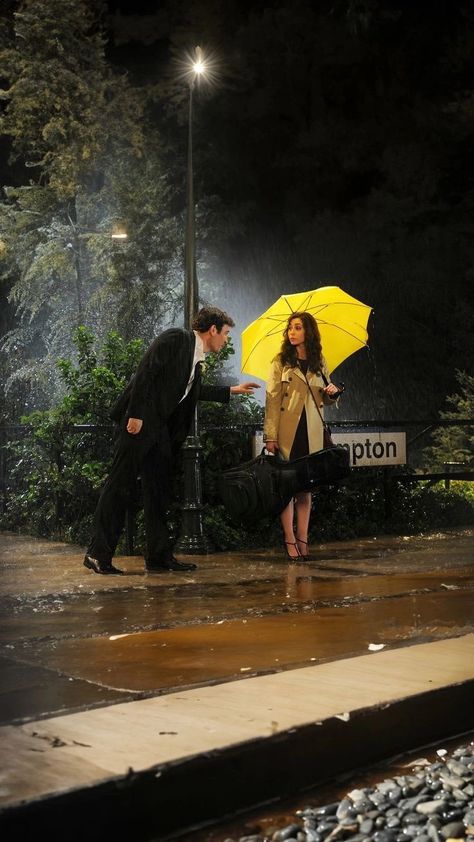 Ted And Tracy, Ted And Robin, Marshall Eriksen, Abi Motto, How Met Your Mother, Robin Scherbatsky, Ted Mosby, Yellow Umbrella, How I Met Your Mother