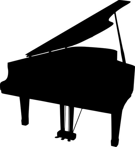 #Free Image on Pixabay - #Piano, #Silhouette, #Black  If you find this image useful, you can make a donation to the artist via PayPal by pressing a "coffee" button under any of his images on pixabay website! Thanks Piano Silhouette, Online Piano Lessons, Photoshop Ideas, Silhouette Images, Music Sound, Playing Piano, The Black Keys, Learn Piano, Piano Lessons