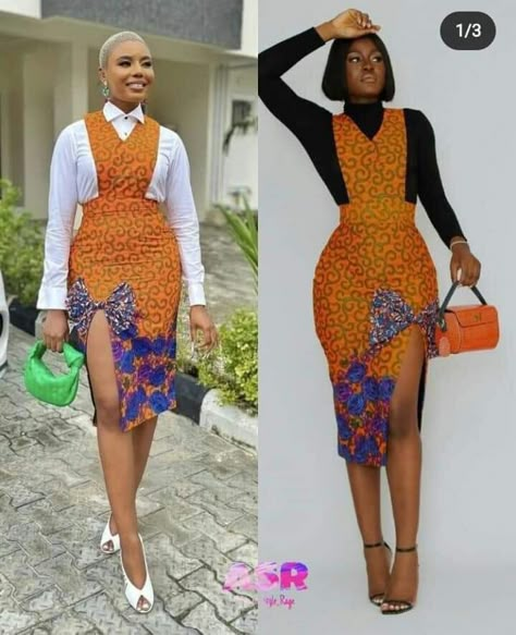 Chitenge Dresses, Simple Dress Styles, Ankara Dress Designs, Ankara Dress Styles, African Print Dress Ankara, Short African Dresses, Best African Dresses, African Print Dress Designs, African Inspired Clothing