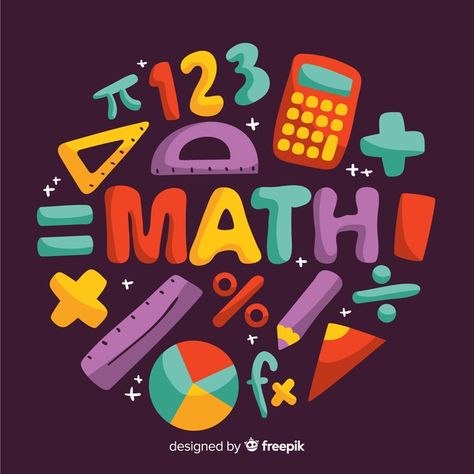 Cartoon math concept background Free Vec... | Free Vector #Freepik #freevector #freebackground #freeframe #freeschool #freehand Kampus Mengajar, Teachers Stickers, Doodle Maths, Math Logo, Math Doodles, Arithmetic Sequences, Math Wallpaper, Pink Notepad, Math Design