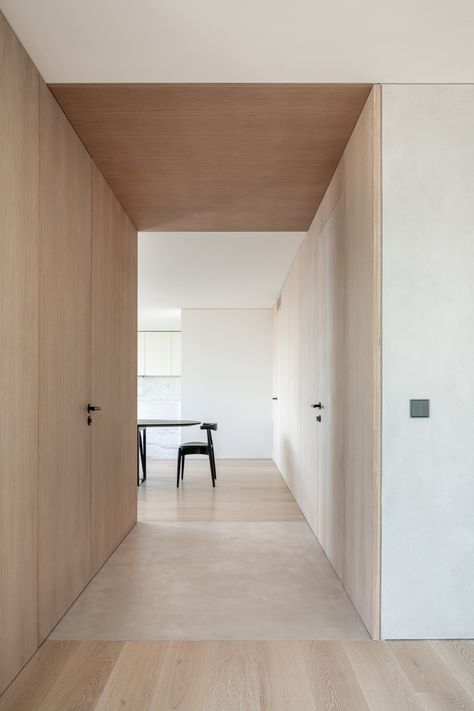 Plywood Interior, Interior Minimalista, Studio Interior Design, 아파트 인테리어, Wood Panels, Studio Interior, Kamakura, Minimalism Interior, Closet Doors