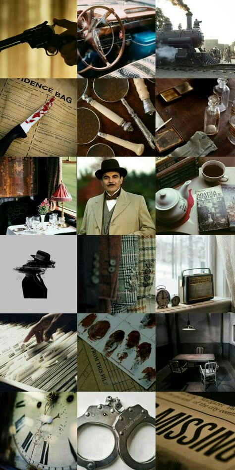 Hercule Poirot Wallpaper, Agatha Christie Party, Hercule Poirot Art, Sleuth Aesthetic, Mystery Novel Aesthetic, Miss Marple Aesthetic, Vintage Mystery Aesthetic, Agatha Christie Books Aesthetic, Hercule Poirot Aesthetic