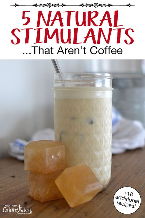 Natural Stimulants, Caffeine Alternatives, Coffee Alternative Healthy, Energy Drink Recipe, Best Energy Drink, Natural Energy Drinks, Healthy Energy Drinks, Caffeine Drinks, Coffee Substitute