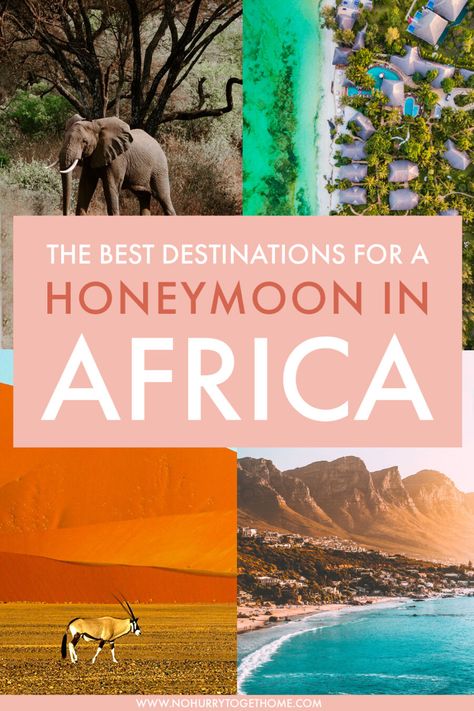 Africa Honeymoon Destinations For The Most Romantic Trip Ever Zanzibar Honeymoon, South Africa Beach, South Africa Honeymoon, Africa Travel Beautiful Places, Africa Honeymoon, Top Honeymoon Destinations, Africa Travel Guide, Visit Africa, Honeymoon Destination Ideas