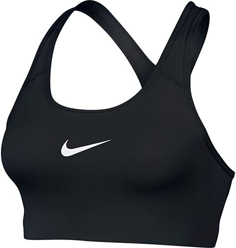 Amazon.com: Women's Nike Swoosh Sports Bra: Nike: Clothing Nike Bra, Best Sports Bras, Sport Nike, Tops Nike, Sports Bra Top, Medium Support Sports Bra, Top Nike, Nike Classic, White Sports Bra