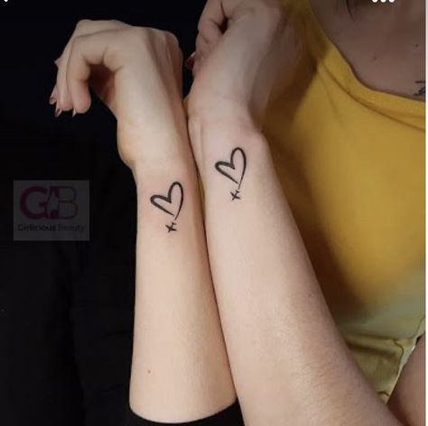 Best Friends Tattoo Ideas, Friends Tattoo Ideas, Best Friend Tattoo Ideas, Friend Tattoo Ideas, Best Friends Tattoo, Cute Best Friend Tattoos, Pair Tattoos, Meaningful Tattoo Ideas, Best Friend Tattoo